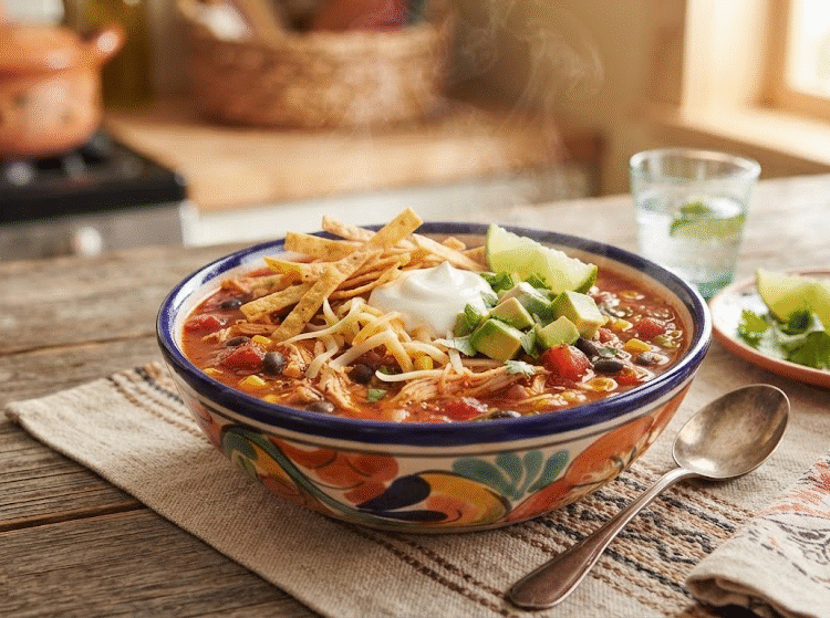 Chicken tortilla soup