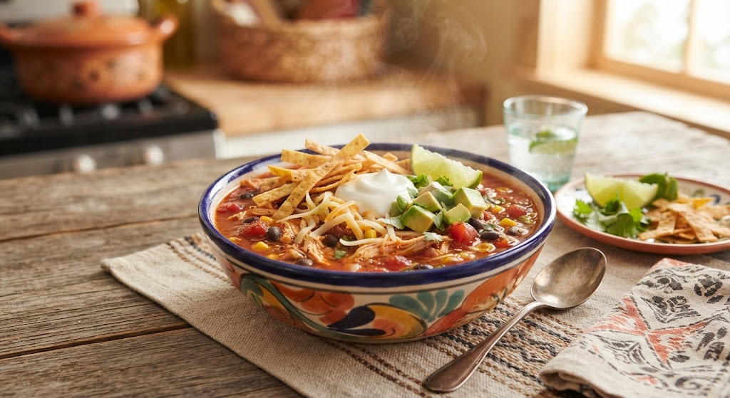 Chicken tortilla soup